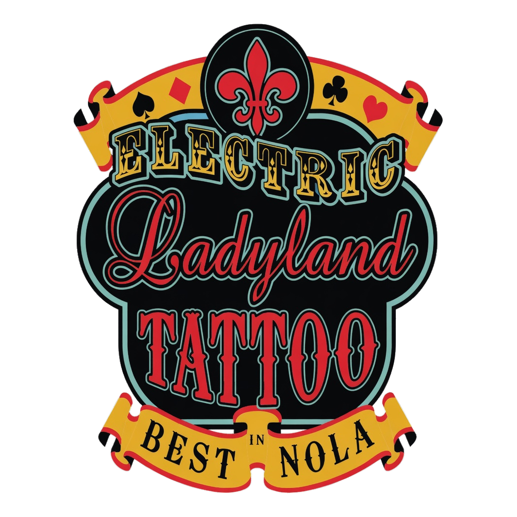 Electric Ladyland Tattoo logo by Grok Imagine mark icon