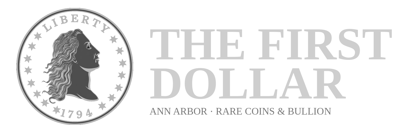 The First Dollar logo by Grok Imagine on dark background