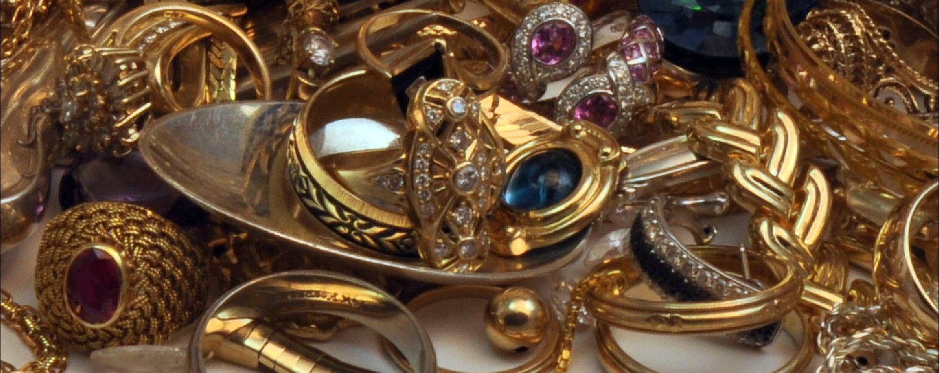 Gold bullion close-up detail